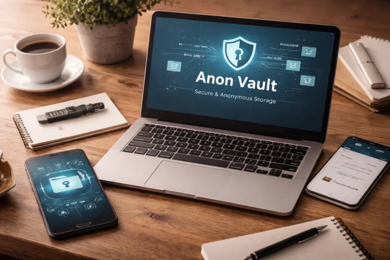 Anon Vault: Secure & Anonymous Digital Storage for Privacy