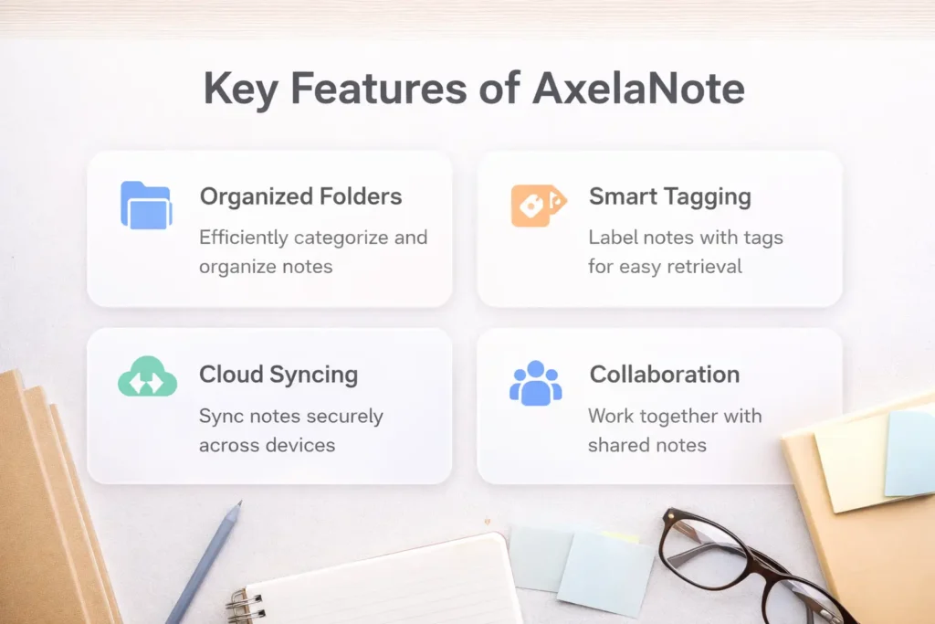 Key Features of AxelaNote