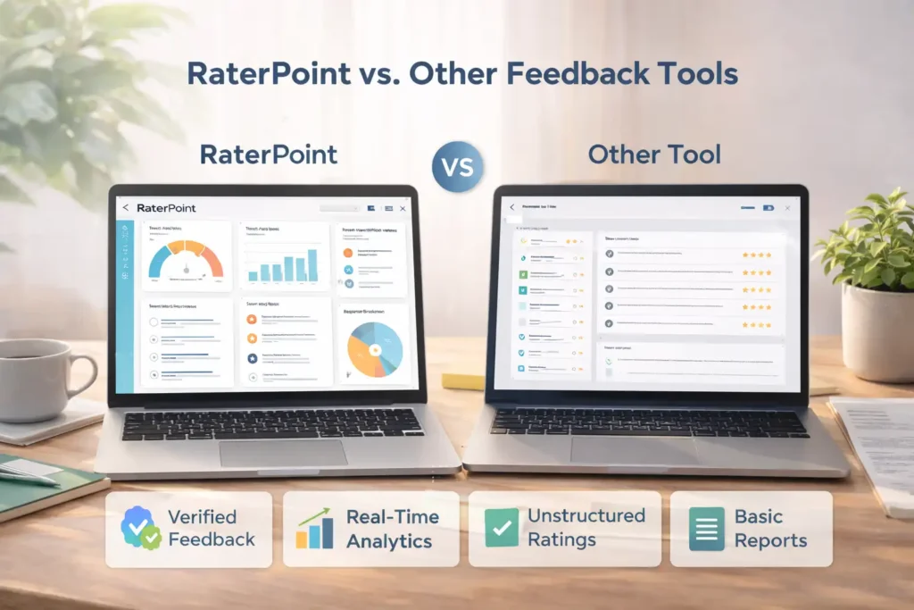 RaterPoint vs. Other Feedback Tools