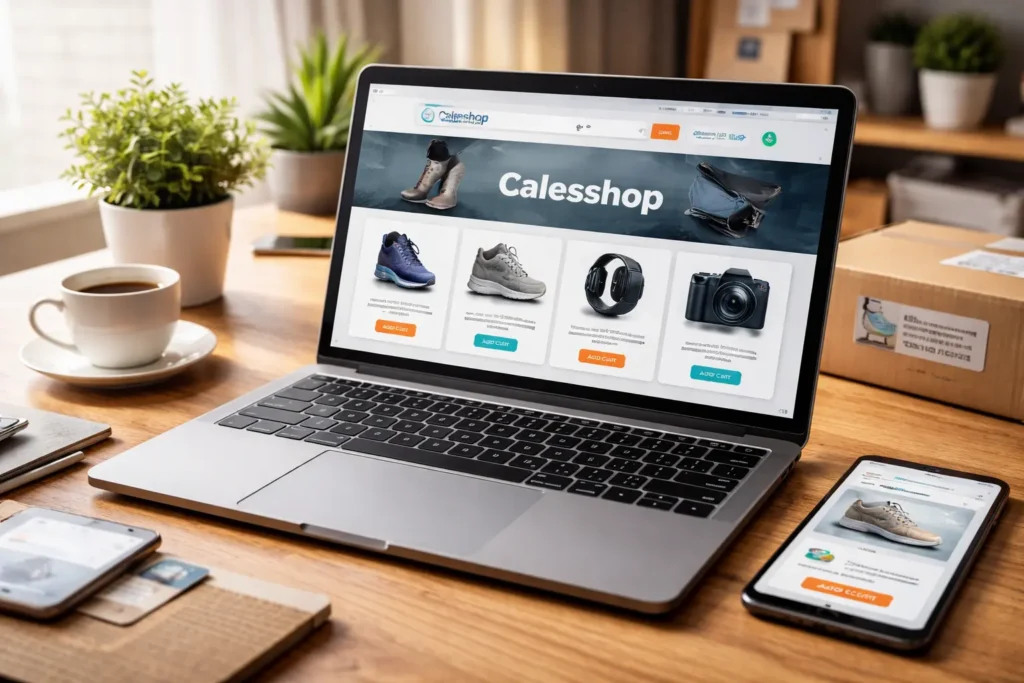 Calesshop - Complete overview of modern shopping platform 2026
