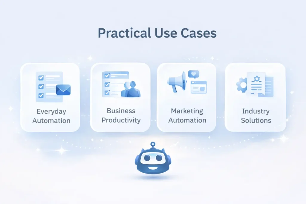 Practical Use Cases of auztron bot