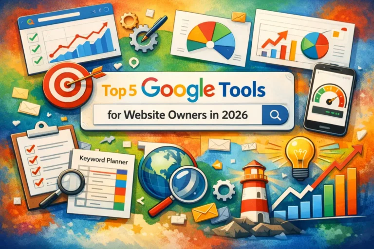 Top 5 Google Tools for Website Owners in 2026