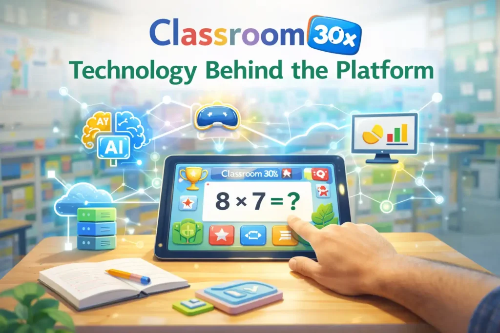 Classroom 30x Technology Behind the Platform