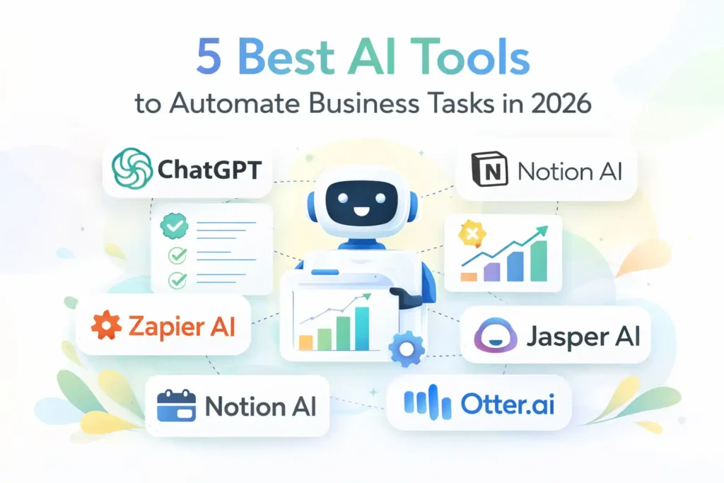 5 Best AI Tools to Automate Business Tasks