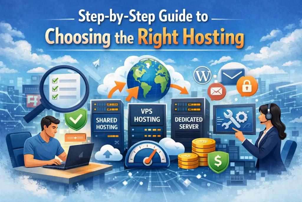 Step-by-Step Guide to Choosing the Right Hosting