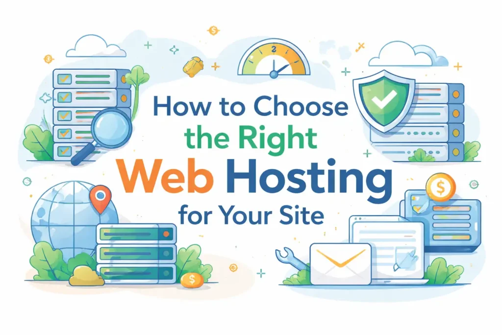 How to Choose the Right Web Hosting for Your Site?