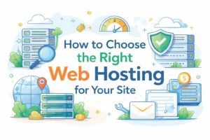 How to Choose the Right Web Hosting for Your Site?