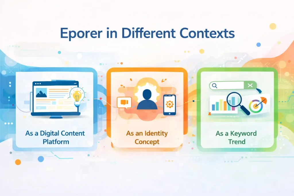 Eporer in Different Contexts