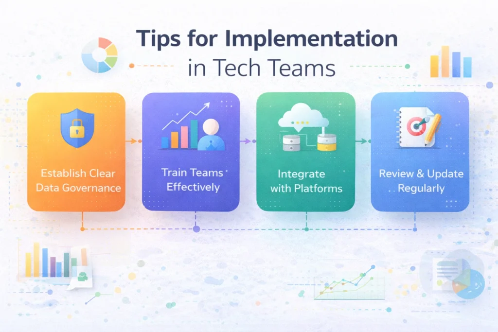 Tips for Implementation data analytics tools in Tech Teams