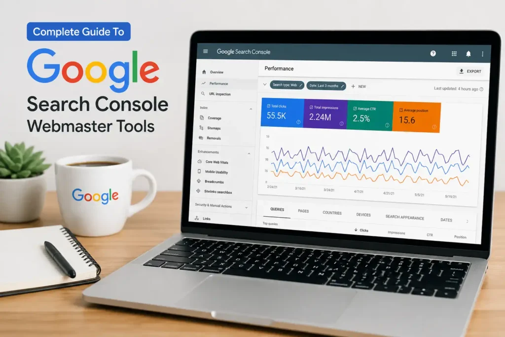 Complete Guide To Google Search Console Webmaster Tools