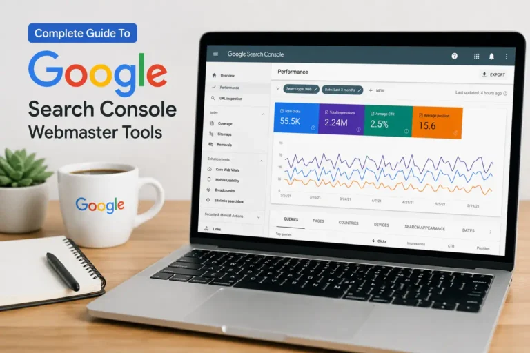 Complete Guide To Google Search Console Webmaster Tools