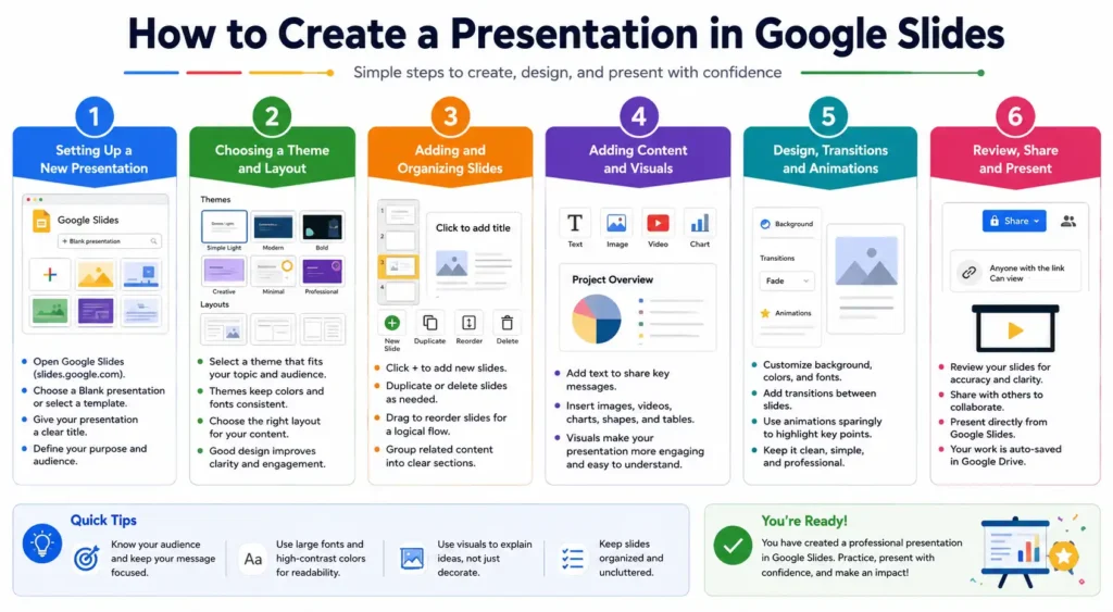 How to Create a Presentation in Google Slides