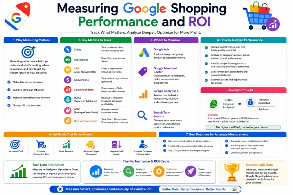 Measuring Google Shopping Performance and ROI