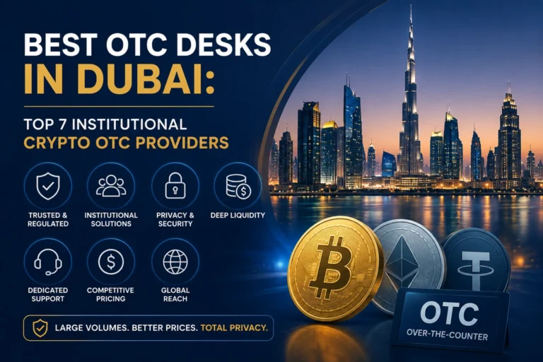Best OTC Desks in Dubai: Top 7 Institutional Crypto OTC Providers