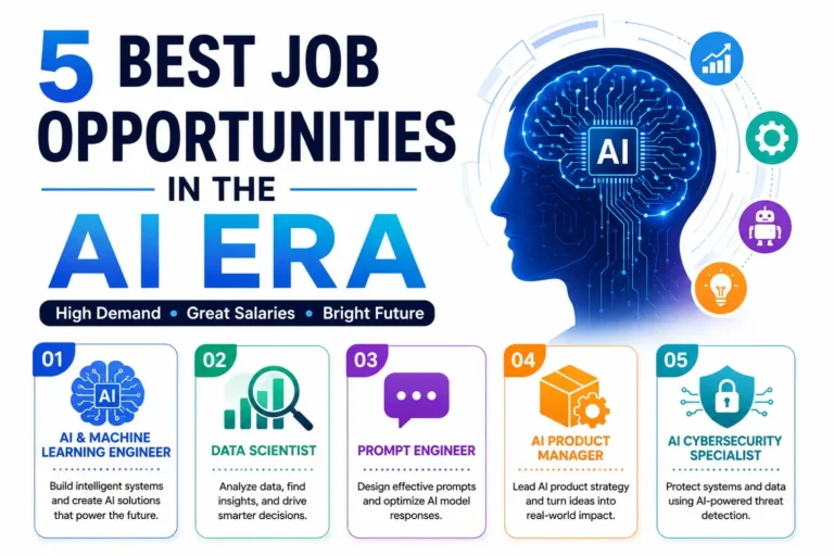 5 Best Job Opportunities in the AI Era