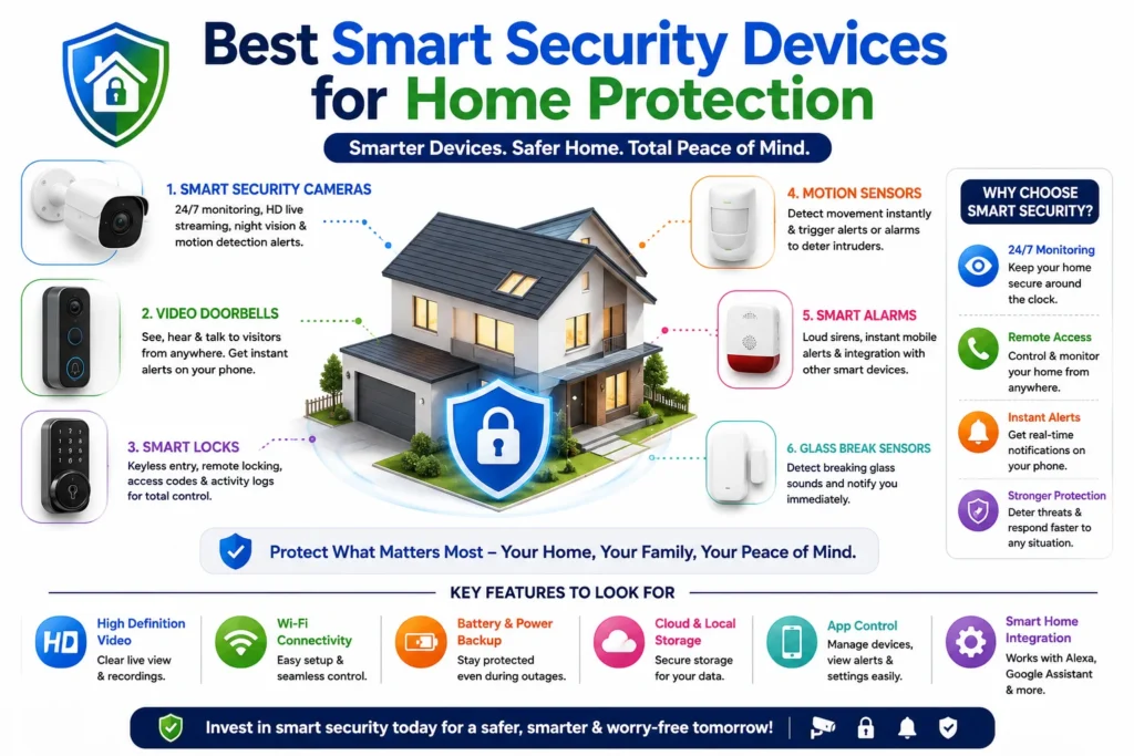 Best Smart Security Devices for Home Protection