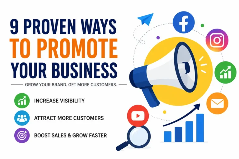 Learn How To Promote Your Business With 9 Proven Tips