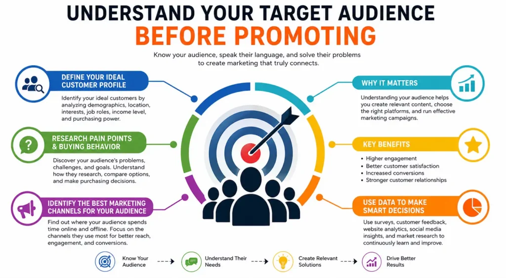 Understand Your Target Audience Before Promoting