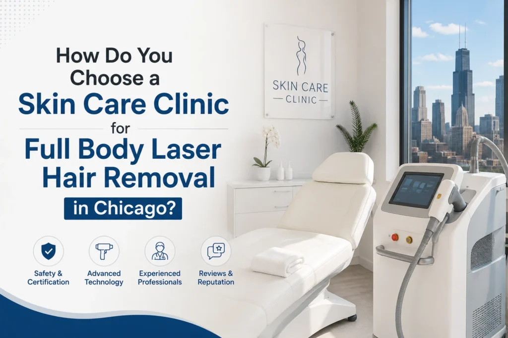 How Do You Choose a Skin Care Clinic for Full Body Laser Hair Removal in Chicago?