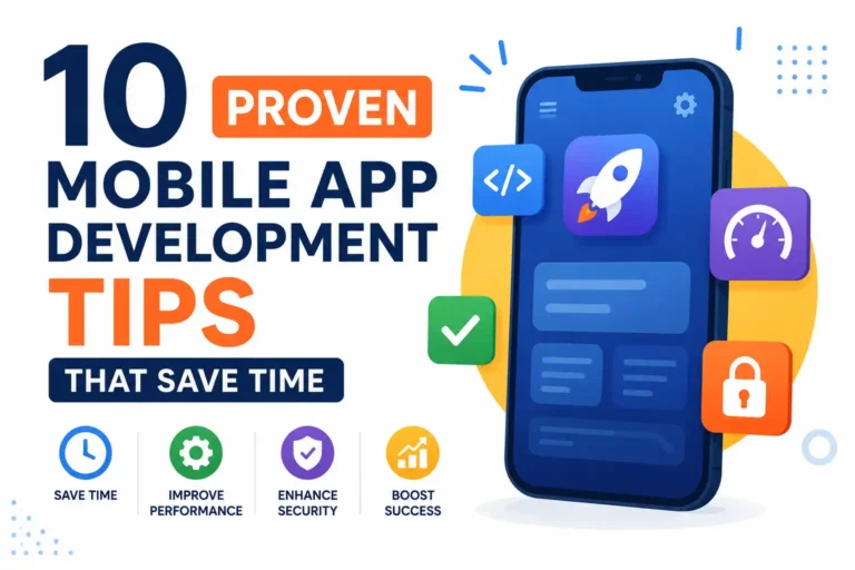 10 Proven Mobile App Development Tips That Save Time