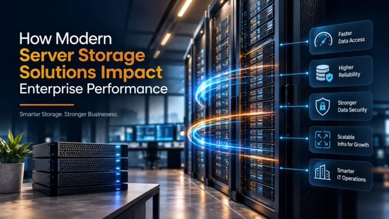 How Modern Server Storage Solutions Impact Enterprise Performance